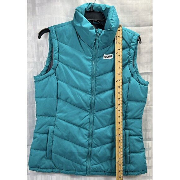 Faded Glory Women Vest Color Green Mint Lining Polyester  Vest Size M (8-10) - Picture 6 of 16